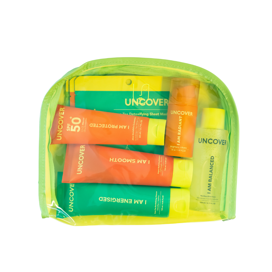 On the Glow Beauty Bag - Uncoverskincare