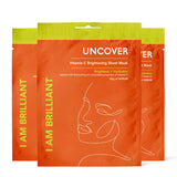 I am Briliant Vitamin C Sheet Mask (3pcs) - Uncoverskincare